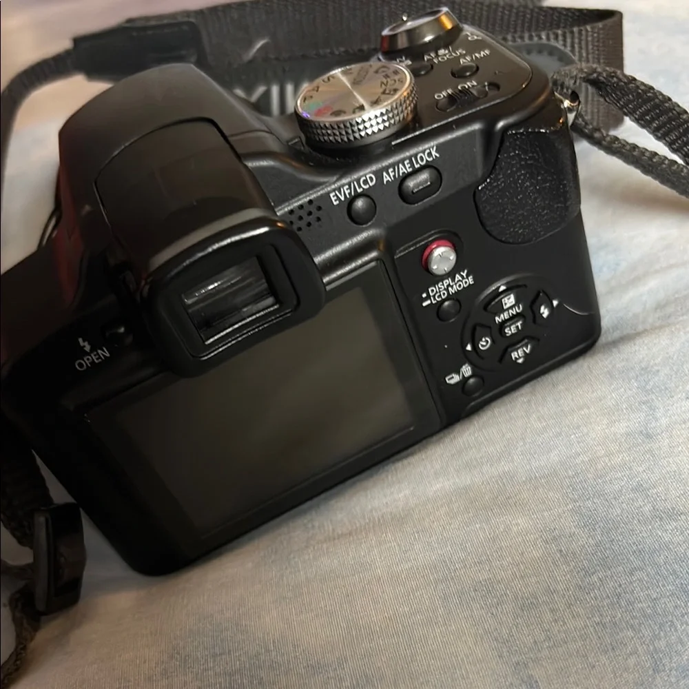 Panasonic Black Digital Camera with extra batteries and 16GB memory card